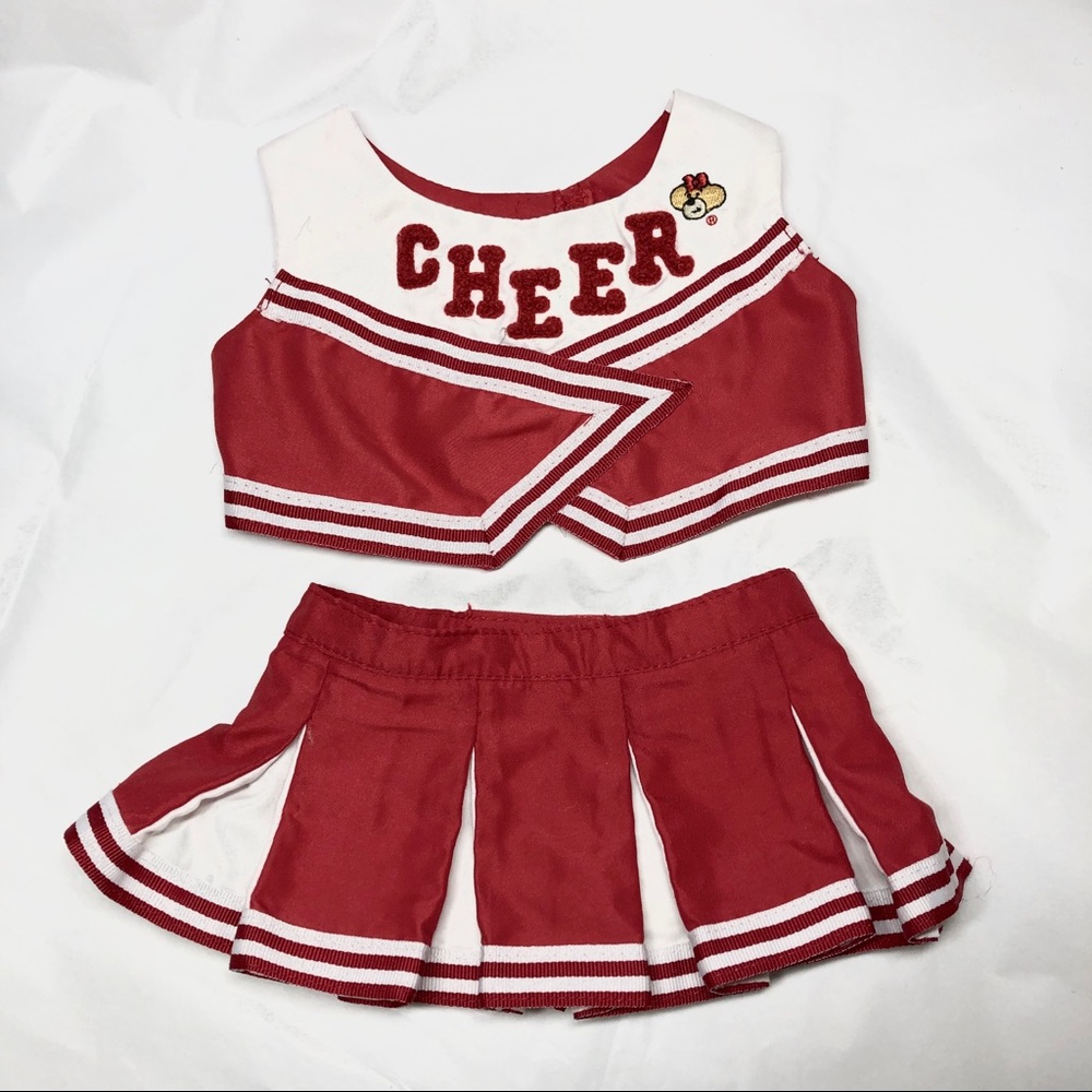 Build-A-Bear Red Cheer Leader Outfit